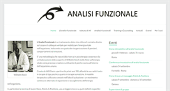 Desktop Screenshot of analisifunzionale.it